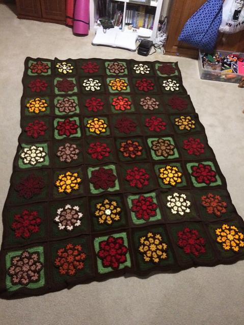 Stained Glass Flower Square and Blanket-flower4-jpg