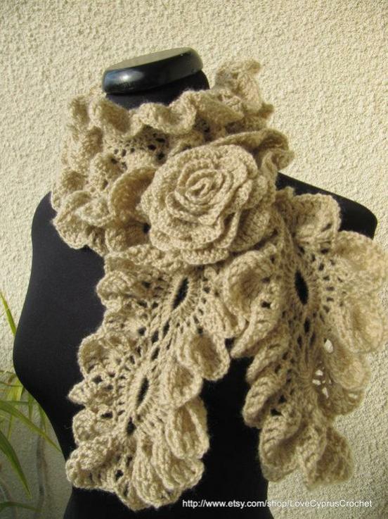 does anyone have this patten - ruffled romantic scarf-ruffle-romantic-scarf-jpg