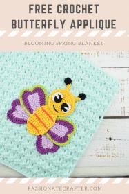 Blooming Spring Blanket and Butterfly Applique-bloom5-jpg