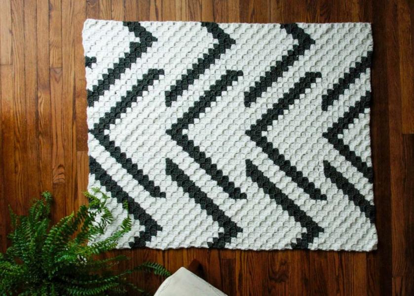Modern C2C Blanket and Pillow Cover-baby1-jpg