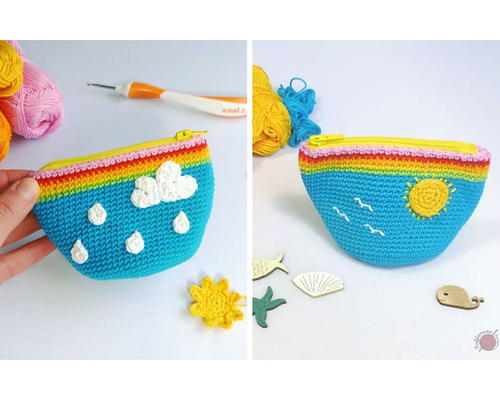 Rainy-Sunny Coin Purse Free Crochet Pattern (English)-rainy-sunny-coin-purse-free-crochet-pattern-jpg