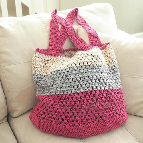 Puff Stitch Market Bag Free Crochet Pattern (English)-puff-stitch-market-bag-free-crochet-pattern-jpg