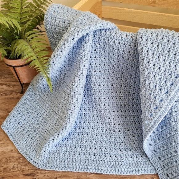 Crossed Double Crochet Baby Blanket-c2-jpg