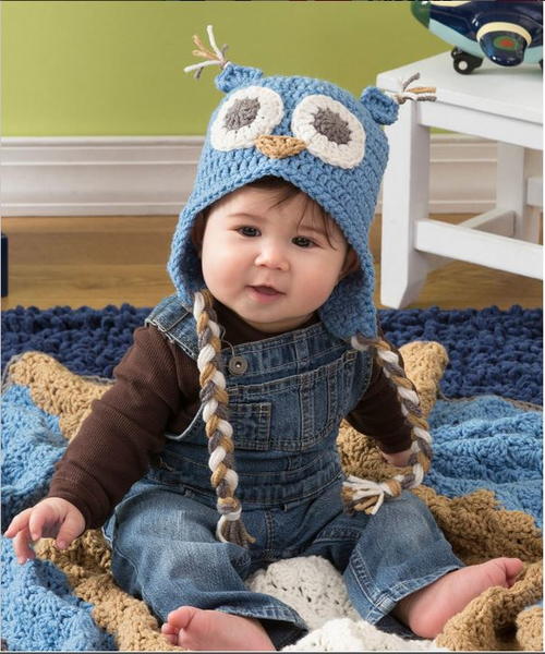 Adorable Owl Baby Hat Free Crochet Pattern (English)-adorable-owl-baby-hat-free-crochet-pattern-jpg