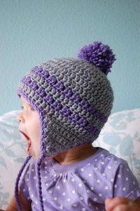 Purple Gray Earflap Hat Free Crochet Pattern (English)-purple-gray-earflap-hat-free-crochet-pattern-jpg