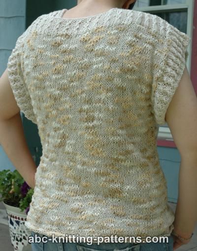 Katia Summer Top for Women, 8/10 (38/40) knit-e2-jpg