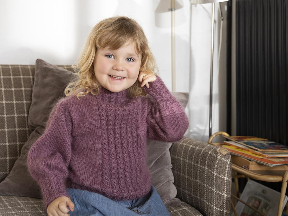 Kongelunden Pullover for Girls, 2-12 yrs, knit-e2-jpg