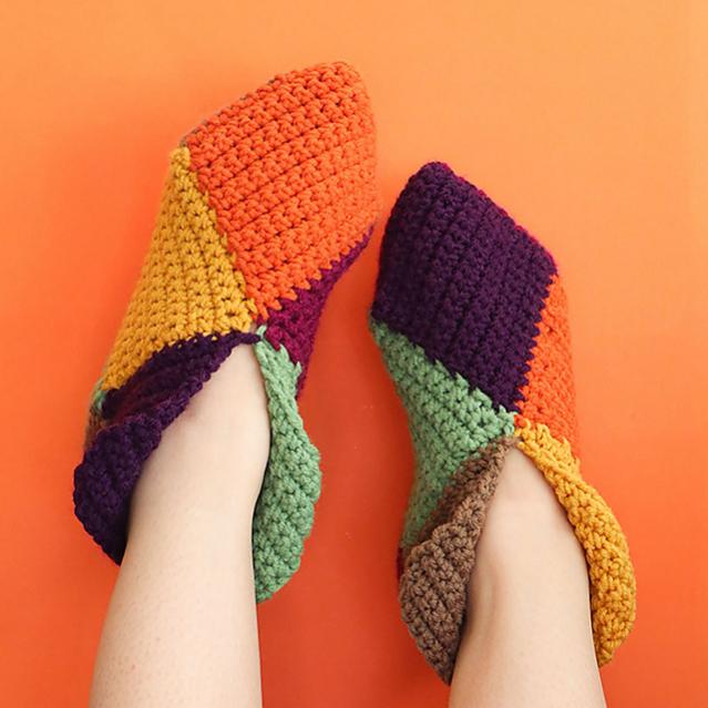 Harlequin Slippers for Women, average size-c1-jpg