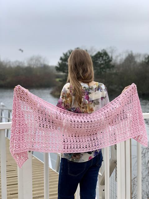 Puffs and Crosses Lace Shawl-c1-jpg