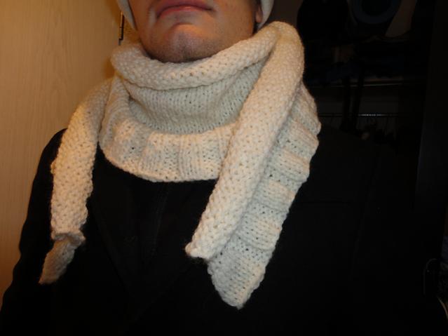 Snow Scarf for Women, knit-f3-jpg