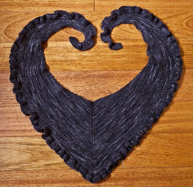 Sweet Heart Scarf for Women, knit-f1-jpg