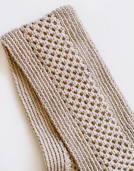 Honey Stitch Cowl for Women, knit-f4-jpg