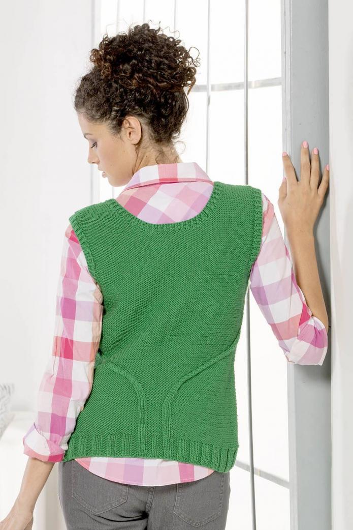 Paint a Leaf Vest for Women, S-3X, knit-d3-jpg