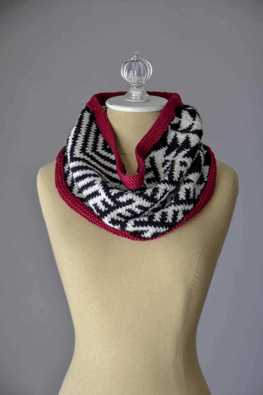 Differential Cowl for Women, knit-e1-jpg