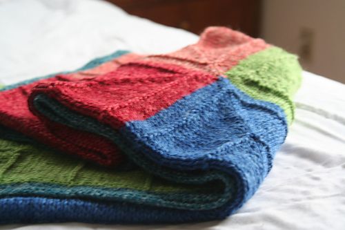Four Corners Baby Blanket, knit-d1-jpg