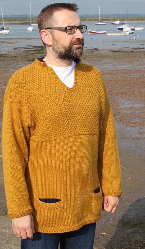 Mersea Island Pullover for Men and Women, 36&quot;-60&quot;, knit-s3-jpg