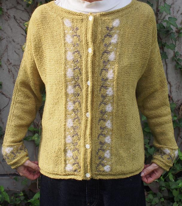 Hakobe Cardigan for Women, XS-5X, knit-a1-jpg
