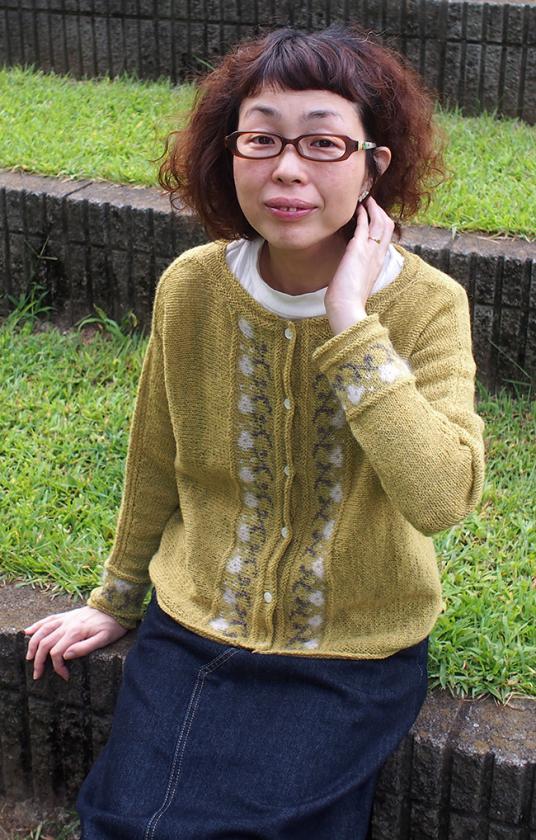 Hakobe Cardigan for Women, XS-5X, knit-a4-jpg