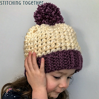 I Love This Chunky Hat and Scarf for Children to Adult-e1-jpg
