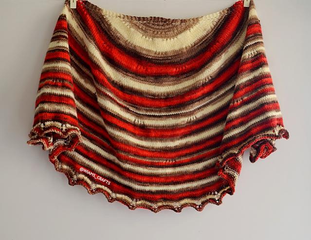 Mocha Cherry Shawl, knit-a1-jpg