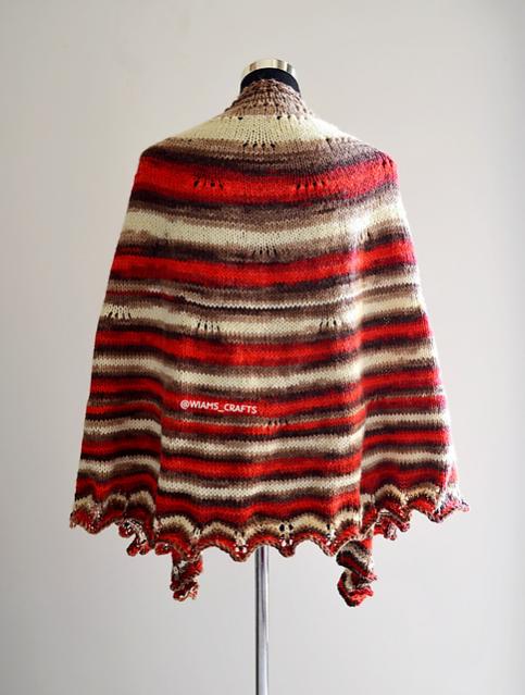Mocha Cherry Shawl, knit-a2-jpg