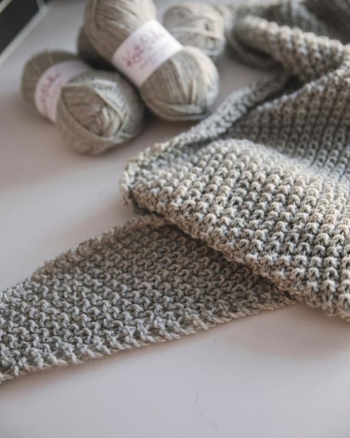 Classic Knit Blanket Scarf, knit-a4-jpg