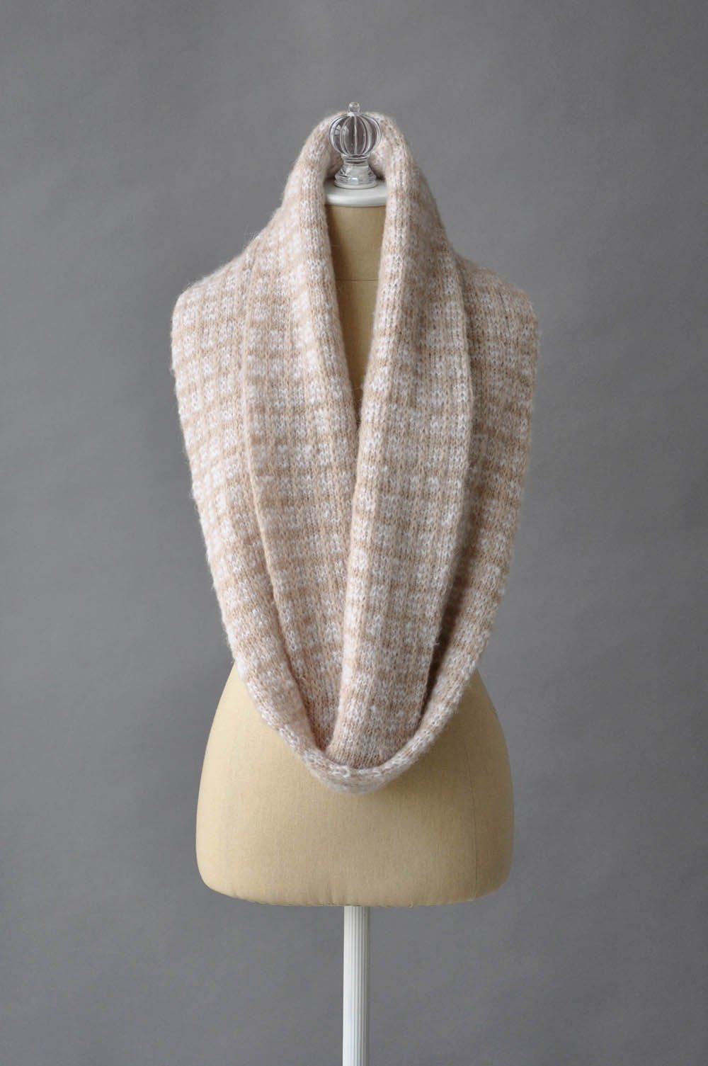 Choux Cowl for Women, knit-a1-jpg