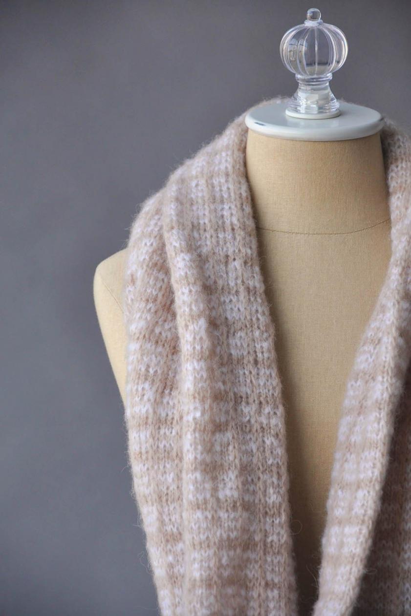 Choux Cowl for Women, knit-a2-jpg