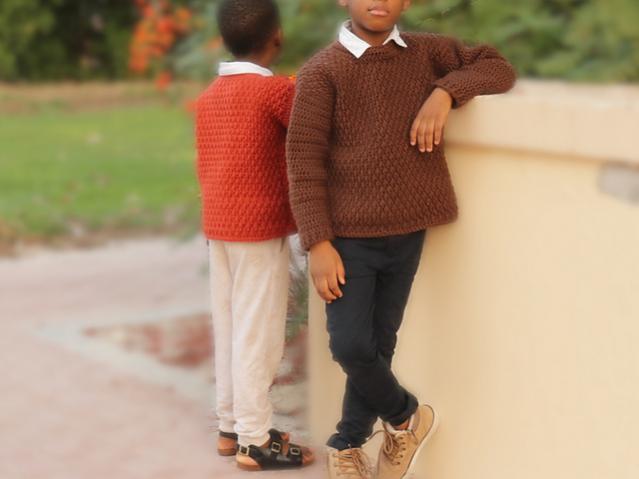 Alpine Stitch Sweater for Boys, 2-6 years-q2-jpg