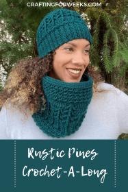 Rustic Pines Beanie and Cowl for Baby to Adult Large-w1-jpg