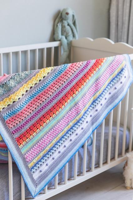Baby Rainbow Sampler Blanket-e2-jpg