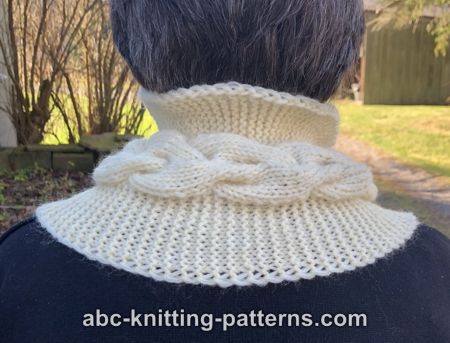 Button Cable Cowl for Women, knit-a3-jpg