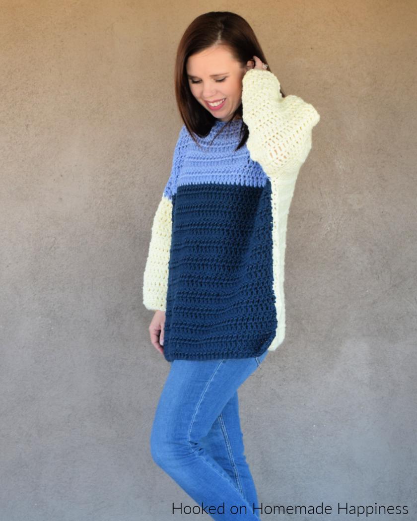 Oversized Color Block Sweater for Women. S-3X-w1-jpg