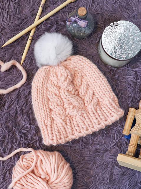 Three Lovely Hats, knit-a1-jpg