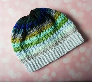 Ocean Fade Hat and Scarf for Adults-e1-jpg