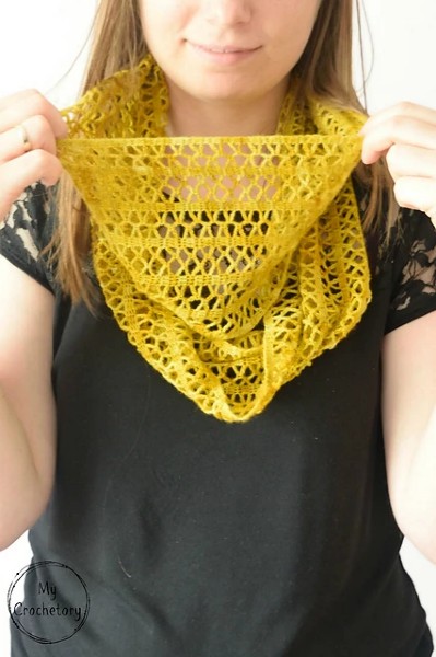 Sunny Lace Cowl for Women-d1-jpg