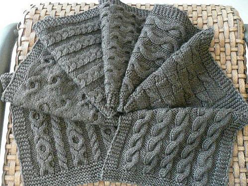 Cable Sample Scarf for Adults, knit-d1-jpg