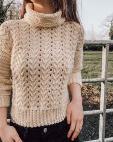 Laoise  Turtleneck Sweater for Women, S-3XL-w3-jpg