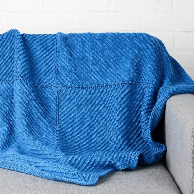 Clover Baby Blanket, knit-a4-jpg