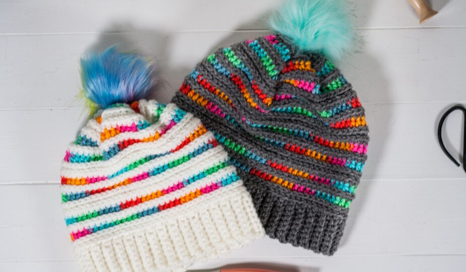 Prismatic Beanie, Infinity Scarf and Fingerless Mitts-c1-jpg