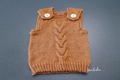 Baby Boss Vest for Infant, 3-6 mos, knit-a3-jpg