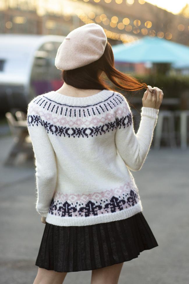 Wheel of Life Pullover for Women, XS-5X, knit-d2-jpg
