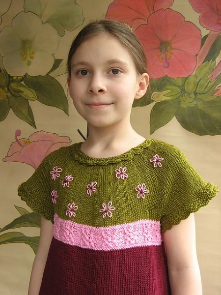 Mirabilis Tee for Girls, 4-10 yrs, knit-a1-jpg