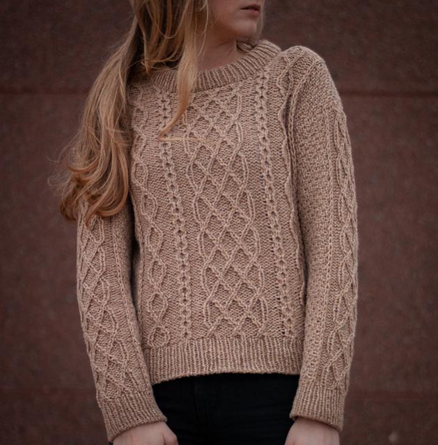Quinn Pullover for Women, XS-5X, knit-a1-jpg
