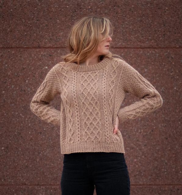 Quinn Pullover for Women, XS-5X, knit-a2-jpg