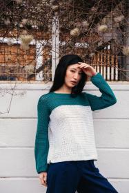 Clarity, a Color Block Sweater for Women, XS-3X-e2-jpg