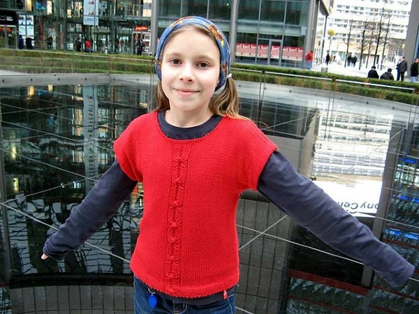 Rubina Shirt for Girls, size 4-10, knit-a1-jpg