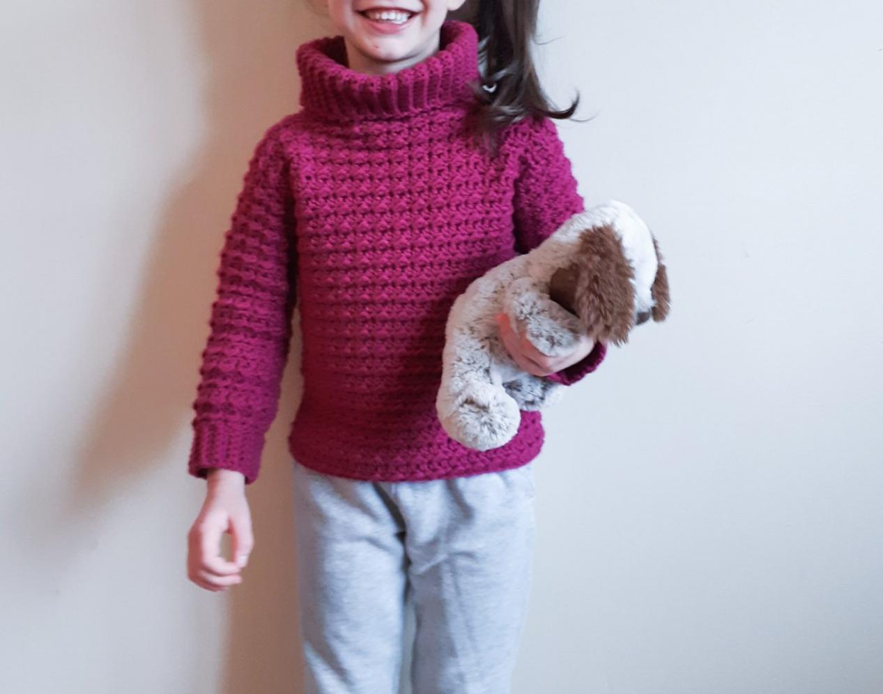 Kara Kid's Sweater for Children, 2-10 yrs-q1-jpg