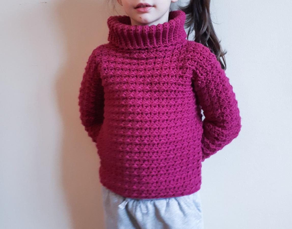Kara Kid's Sweater for Children, 2-10 yrs-q2-jpg
