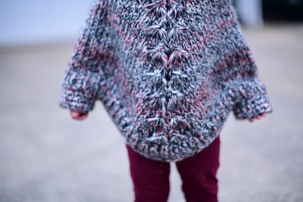 Cora Poncho for Girls, 12 mos to 16 yrs, knit-c2-jpg